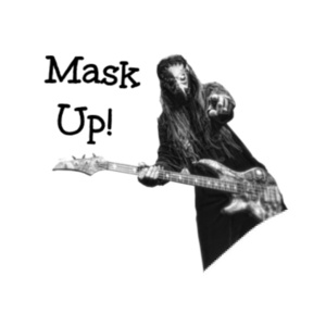 Hound Says Mask Up! Covid 19 Protective Face Mask Design
